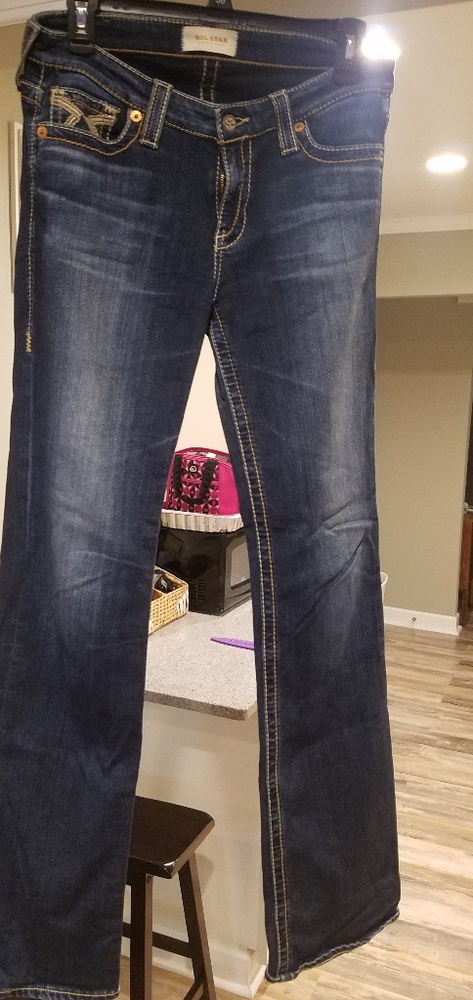 Dark wash jeans